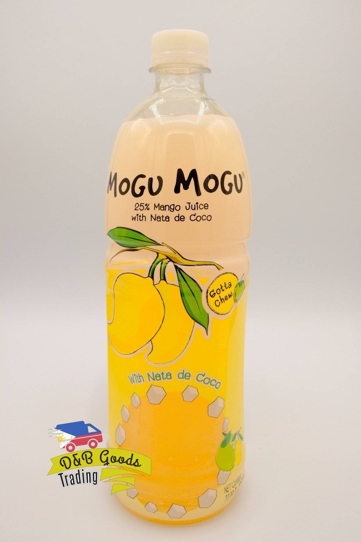 Mogu Mogu - Mango Juice with Nata de Coco - 1000 ml