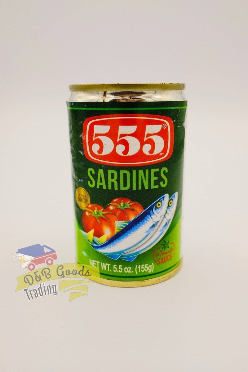 555 Canned Goods 555 Sardines in Tomato Sauce (Small)