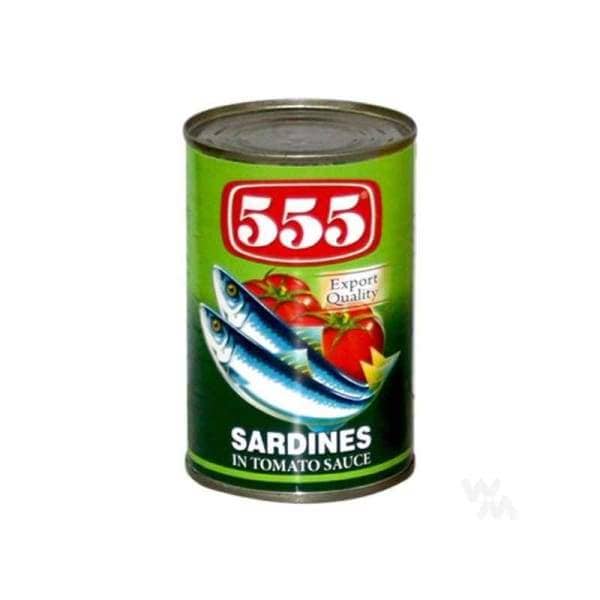 555 Canned Goods 555 Sardines in TS (Large)