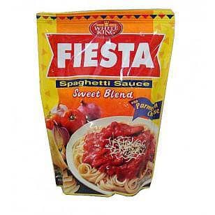 D & B Goods Mixes White King Fiesta Spaghetti Sauce (L)