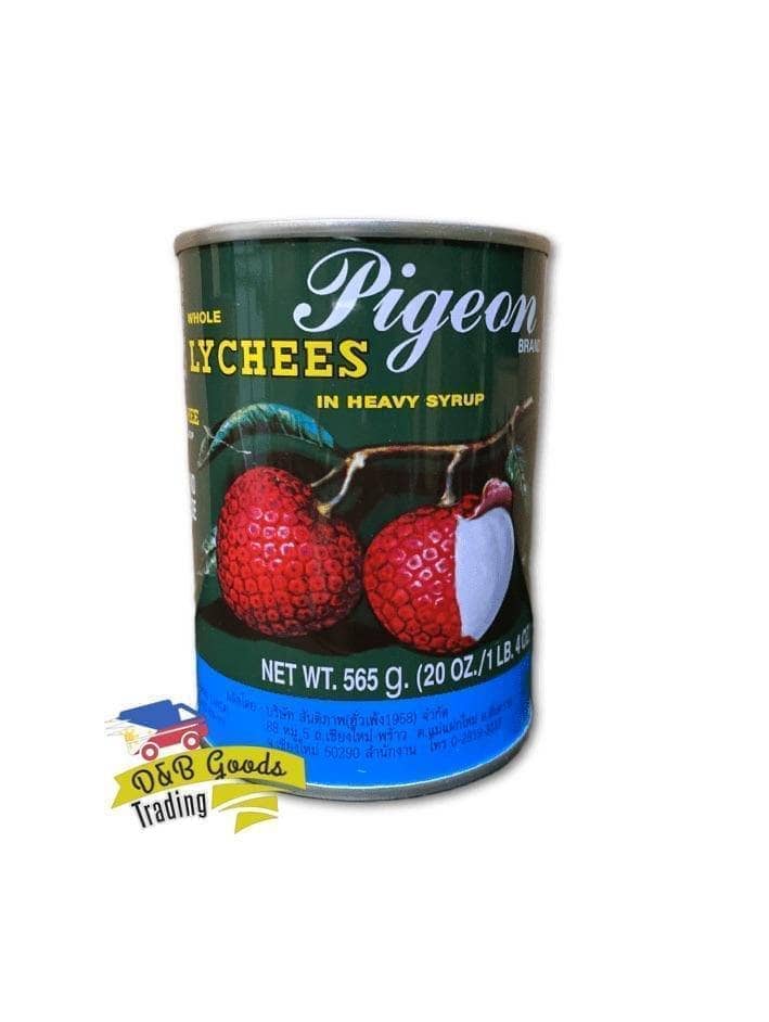 D&B Goods Trading Canned Goods Pigeon Canned Lychee