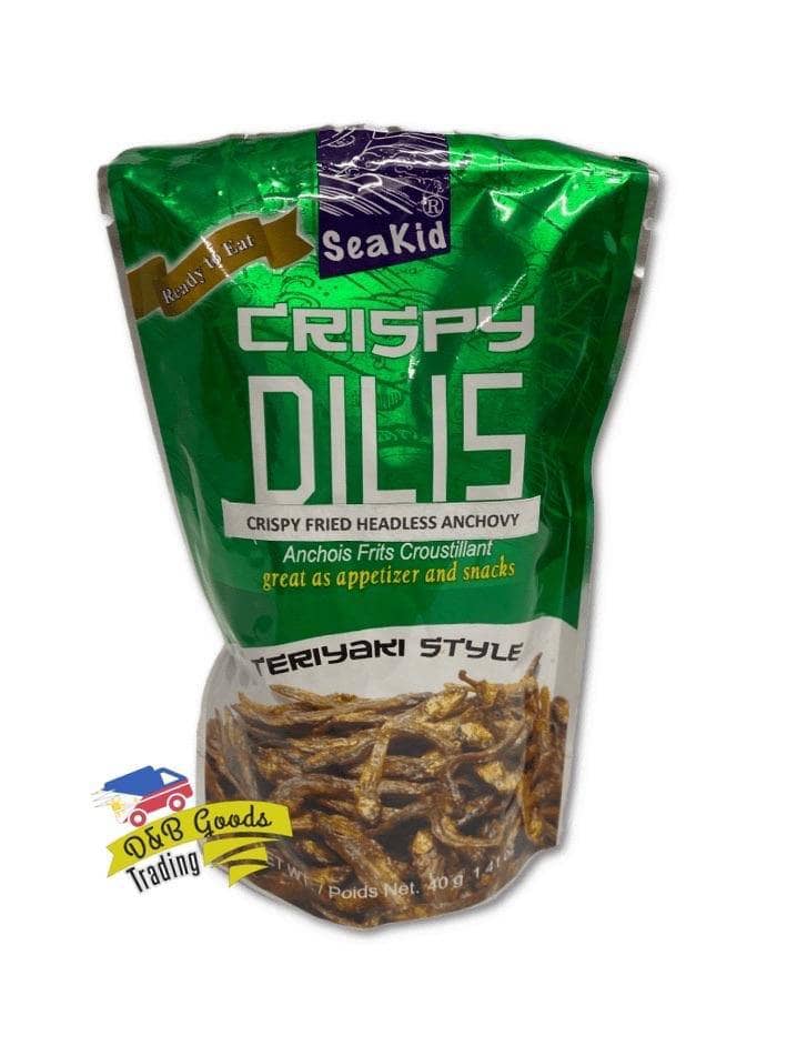 D&B Goods Trading Chips Seakid Crispy Anchovies Snacks - Regular
