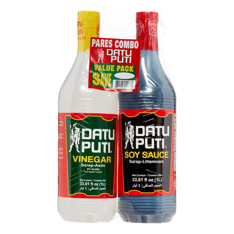 Datu Puti Condiments Datu Puti Value Pack Soy Sauce and Vinegar