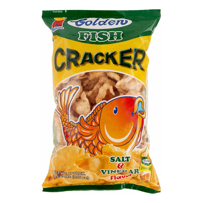 Golden Chips Golden Fish Cracker - Salt & Vinegar