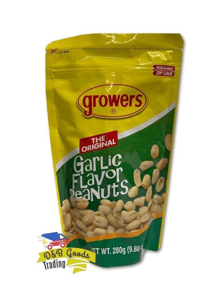Growers Nuts Growers Garlic Peanuts (L)