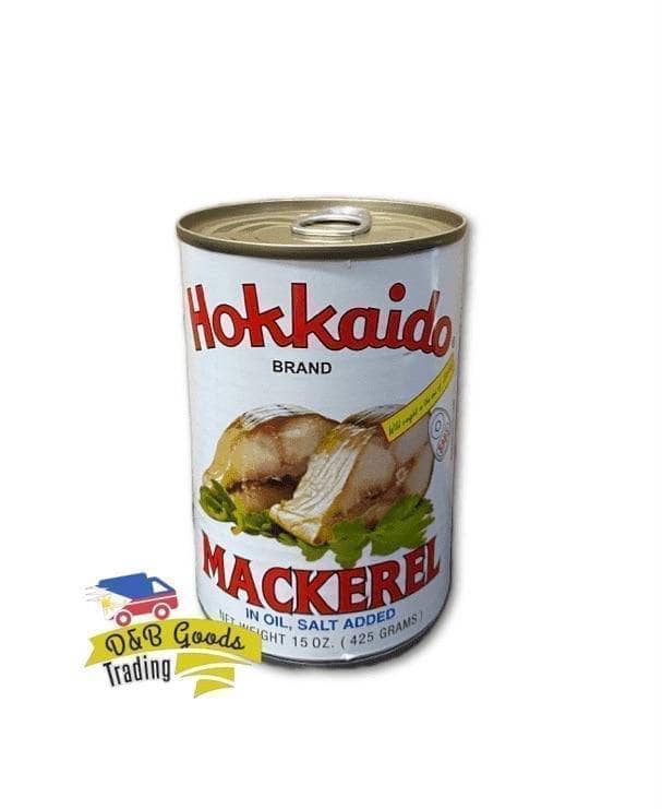 Hokkaido Canned Goods Hokkaido Mackerel in Oil (L)