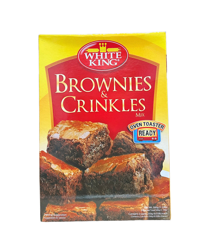 White King Fudge Brownie & Crinkle Mix