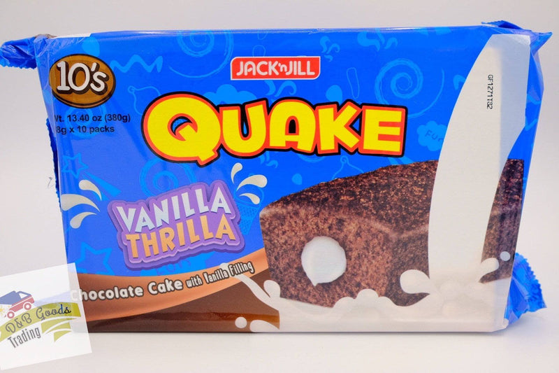 Jack & Jill Cakes Quake Bars Vanilla