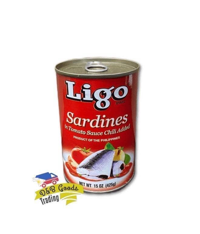Ligo Canned Goods Ligo Red - Sardines in Tomato Sauce (Small)