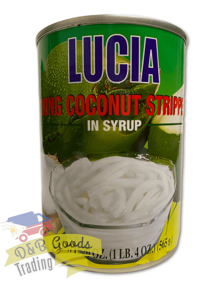Lucia Canned Goods Lucia Young Coconut Meat Strips in Syrup