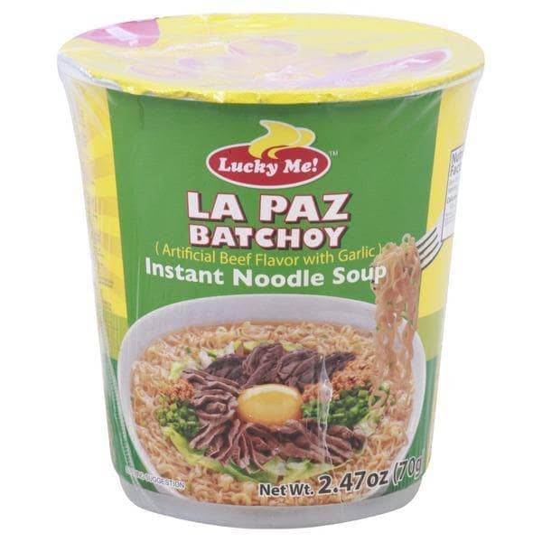 Lucky Me Noodles Lucky Me Instant Noodle Cup (La Paz Batchoy)