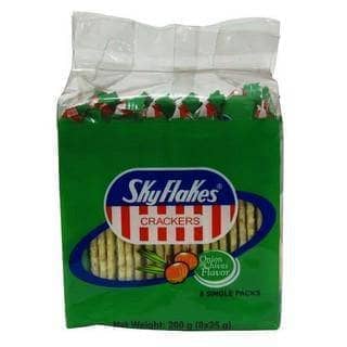 M.Y. San Crackers Sky Flakes Onion and Chives Package