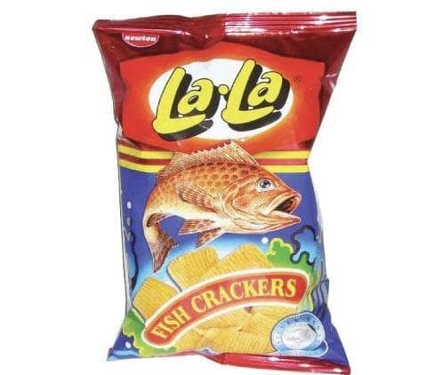 Newton Chips Lala Fish Cracker Original