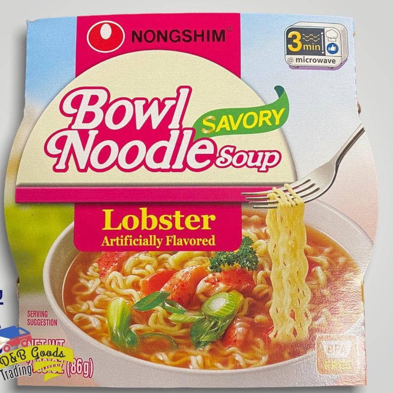 Nong Shim Noodles Nong Shim Bowl Noodle - Savory Lobster