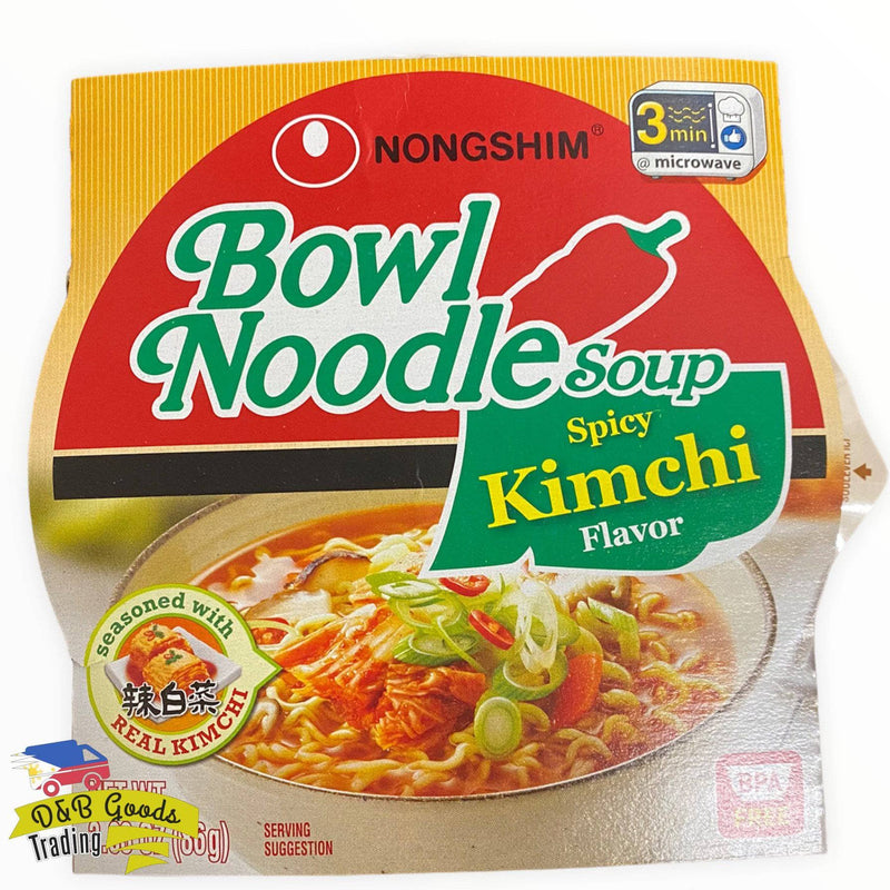 Nong Shim Noodles Nong Shim Kimchi Bowl Noodle Soup