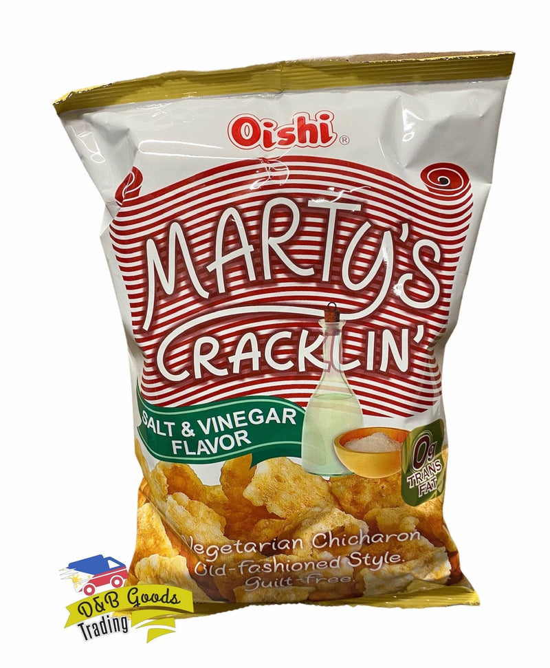 Oishi Chips Oishi Marty’s Cracklin - Salt & Vinegar