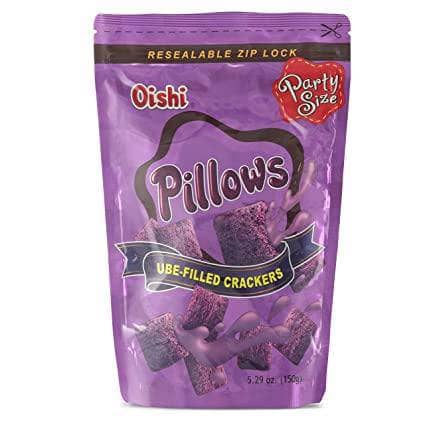 Oishi Cookies Oishi Pillow Crackers Ube